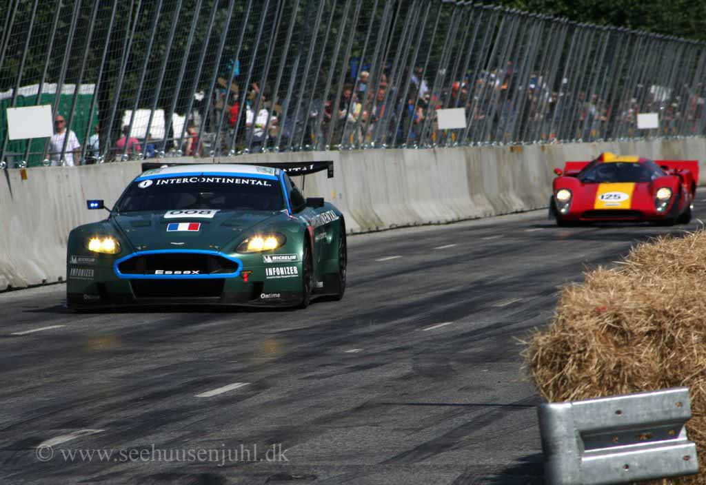 2007 Aston Martin DBR9<br>Casper Elgaard<br>1969 Lola T70, Mk 3B<br>Rob Sherrard