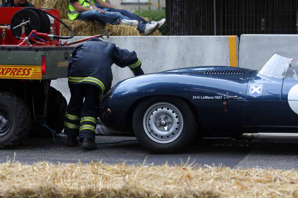 Jaguar D-Type ( winner at Le Mans 1957)