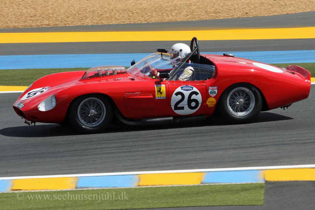 No.26 Ferrari 246S 2394cc 1960Tony Dron