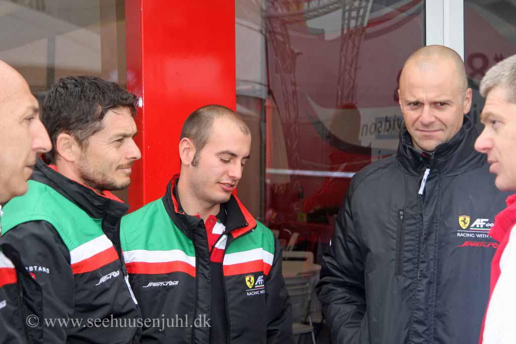 Giancarlo Fisichella (ITA), Matteo Malucelli (ITA), Gianmaria Bruni (ITA)