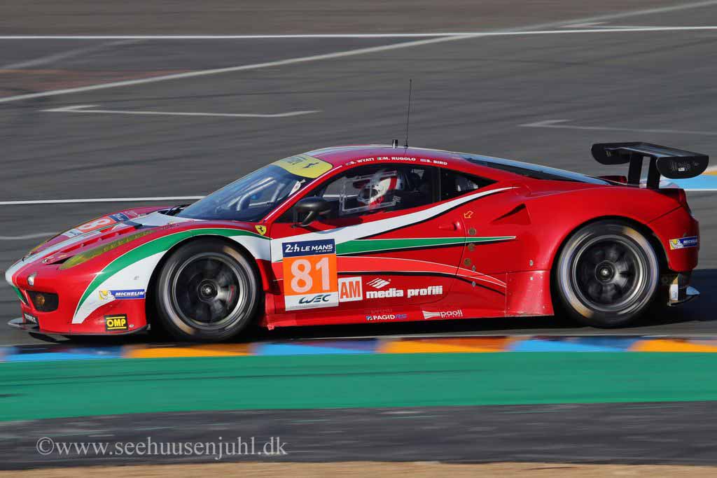 Retired GTE-AM No.18 - Overall No.52AF Corse (ITA)