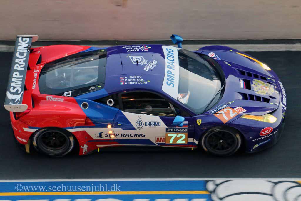 Retired GTE-AM No.15 - Overall No.41SMP RACING (RUS)