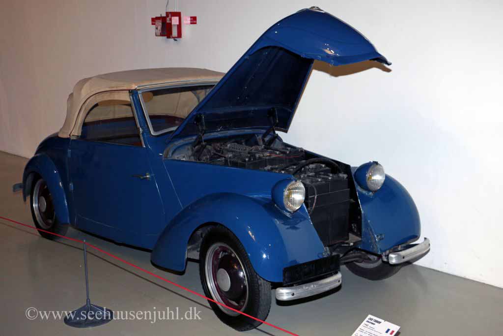 CGE Tudor (1942). Electric car by Jean Albert Grégoire.