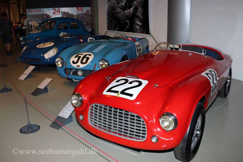 Ferrari 166 MM Touring Barchetta (1949). DB Panhard Antem Barquette (1951)