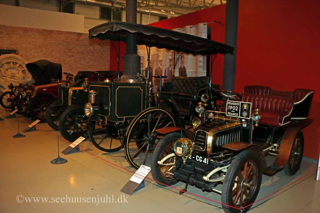 De Dion Bouton & Trépardoux Vapeur (1885) Peugeot Type 48 Tonneau (1902)