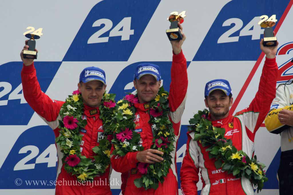 GTE PRO No.2 Toni Vilander, Gianmaria Bruni and Giancarlo Fisichella