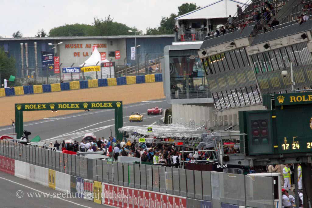 Start of the Le Mans Legend qualifying session